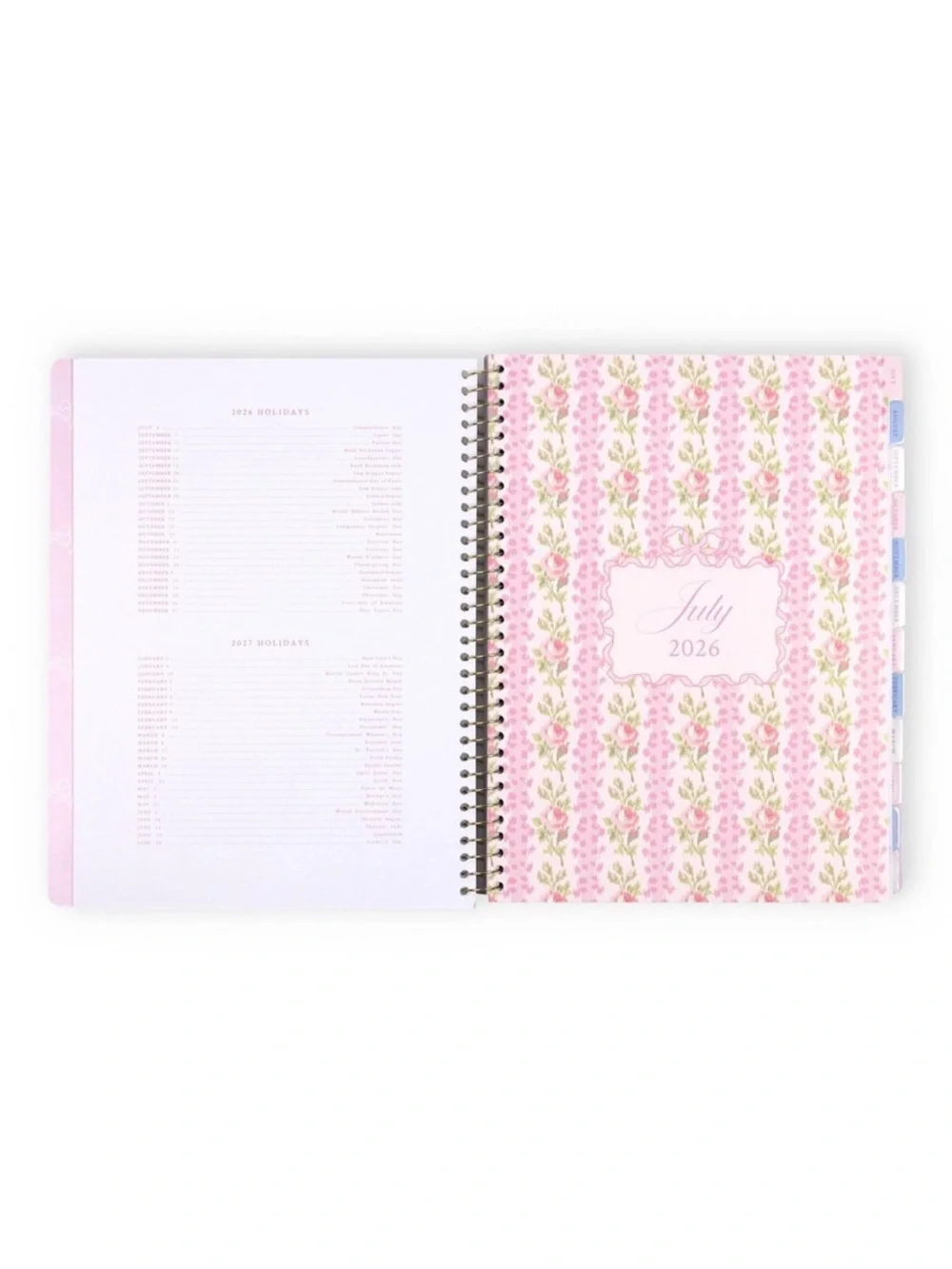 Loveshackfancy x Target Everblooming Rosettes Planner